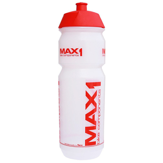 lahev MAX1 Tank 0,85 l transparentní červená