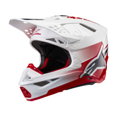 přilba SUPERTECH S-M10 UNITE, ALPINESTARS (červená/bílá) 2025 přilba SUPERTECH S-M10 UNITE, ALPINESTARS (červená/bílá) 2025