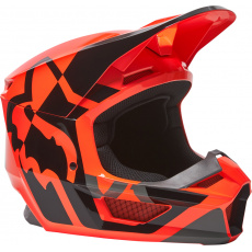 Pánská přilba Fox V1 Lux Helmet, Ece Fluo Orange 