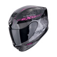 Moto přilba SCORPION EXO-391 AVA černo/růžová
