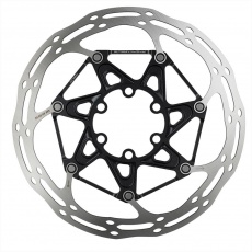 00.5018.037.016 - SRAM ROTOR CNTRLN 2P 140MM BLACK ST ROUNDED