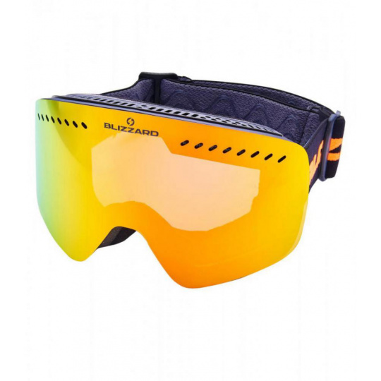 lyžařské brýle BLIZZARD Ski Gog. 983 MDAVZO, black matt, smoke2, red REVO
