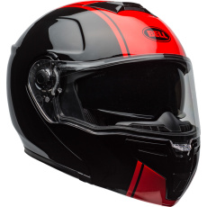 Motocyklová přilba Bell Bell SRT Modular Ribbon Helmet Black/Red 