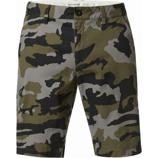 Pánské šortky Fox Essex Camo Short 2.0  Green Camo