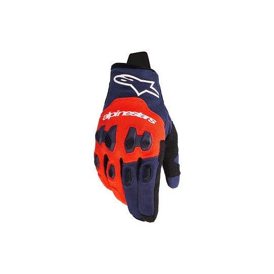 rukavice PRO-DURA, ALPINESTARS (modrá/oranžová/bílá) 2027 rukavice PRO-DURA, ALPINESTARS (modrá/oranžová/bílá) 2027