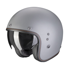 Moto přilba SCORPION BELFAST EVO solid matná cementově šedá Moto přilba SCORPION BELFAST EVO solid matná cementově šedá