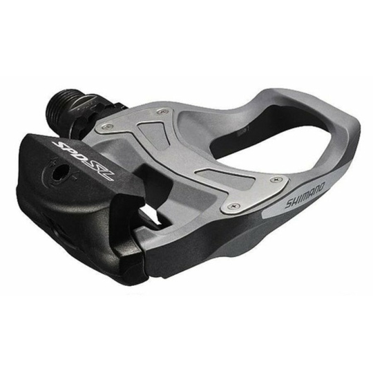 pedály SHIMANO SPD-SL PD-R550G šedé s kufry SM-SH11 v krabičce