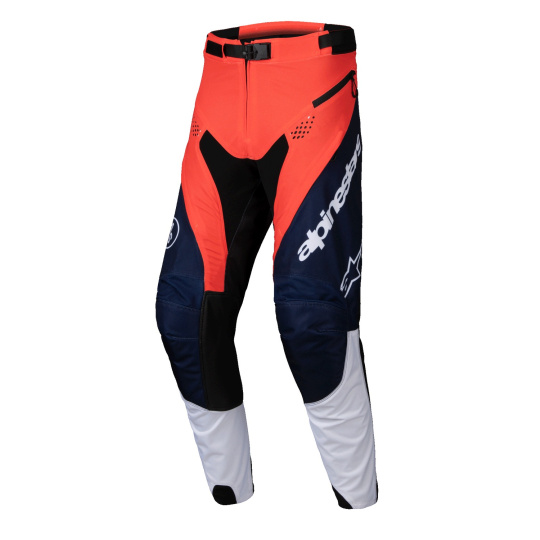 kalhoty PRO-DURA, ALPINESTARS (modrá/oranžová/bílá) 2025