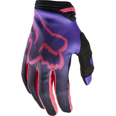 Dámské MX rukavice Fox Wmns 180 Toxsyk Glove Black/Pink 