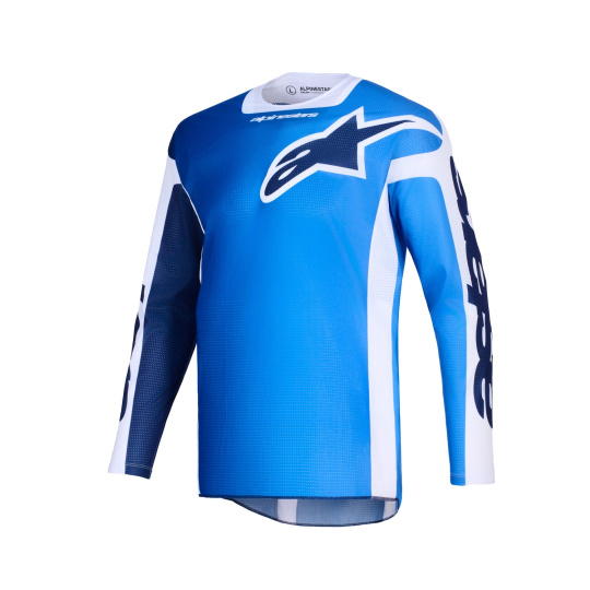 dres RACER AIR PORTL, ALPINESTARS (modrá/bílá) 2026