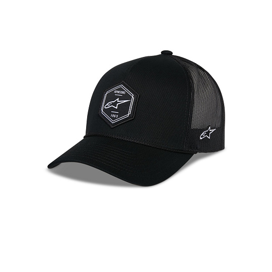 kšiltovka HEXEON TRUCKER, ALPINESTARS (černá/černá) kšiltovka HEXEON TRUCKER, ALPINESTARS (černá/černá)