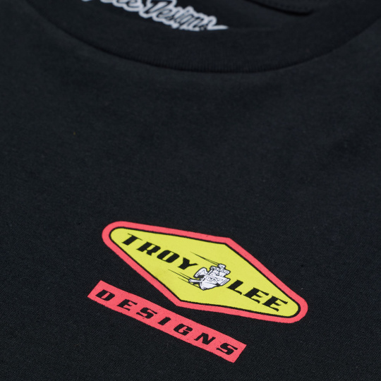 TLD TRIKO S KRÁTKÝM RUKÁVEM CARB BLACK (70125103)