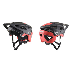 Alpinestars Vector PRO Atom Helma - Black Red Alpinestars Vector PRO Atom Helma - Black Red