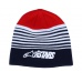 Alpinestars Purps čepice Navy/White/Red Beanie 