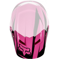 Náhradní kšilt Fox V1 Costa Helmet Visor Blk/Pink 