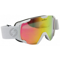 lyžařské brýle BLIZZARD Ski Gog. 938 MDAVZO, white shiny, smoke2, pink revo, AKCE