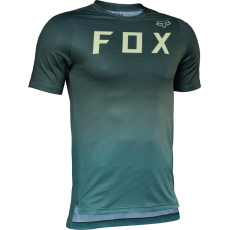 Pánský cyklo dres Fox Flexair s Jersey Emerald Pánský cyklo dres Fox Flexair s Jersey Emerald