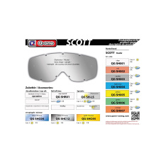 sklo Scott Hustle chrome gold sklo Scott Hustle chrome gold