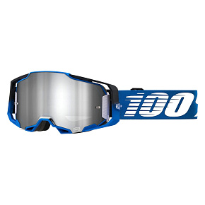 ARMEGA 100% brýle Rockchuck, stříbrné plexi ARMEGA 100% brýle Rockchuck, stříbrné plexi
