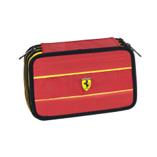 Vybavený školní penál Scuderia Ferrari červený s logem Vybavený školní penál Scuderia Ferrari červený s logem