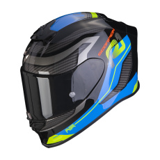 Moto přilba SCORPION EXO-R1 EVO AIR VATIS černo/modrá Moto přilba SCORPION EXO-R1 EVO AIR VATIS černo/modrá