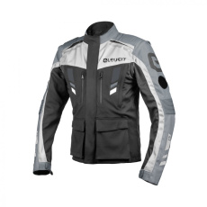 Moto bunda ELEVEIT MUD MAXI černo/šedá Moto bunda ELEVEIT MUD MAXI černo/šedá