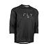 dres RIPA 3/4, FLY RACING - USA (černá/šedá)