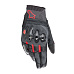 rukavice MORPH SPORT, ALPINESTARS (černá/červená fluo/tmavě šedá) 2026