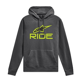 mikina RIDE, ALPINESTARS (šedá/žlutá/černá) mikina RIDE, ALPINESTARS (šedá/žlutá/černá)