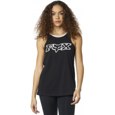 Dámské tílko Fox Cortex Tank Black/White - S Dámské tílko Fox Cortex Tank Black/White - S