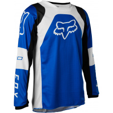 Dětský MX dres Fox Yth 180 Lux Jersey Blue Dětský MX dres Fox Yth 180 Lux Jersey Blue