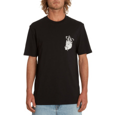 Pánské triko Volcom Finkstone Bsc Sst Black Pánské triko Volcom Finkstone Bsc Sst Black