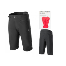 Alpinestars A-Dura Liner Shorts Black - s cyklovložkou Alpinestars A-Dura Liner Shorts Black - s cyklovložkou