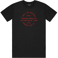 TLD TRIKO S KRÁTKÝM RUKÁVEM IMPRINT BLACK HEATHER (70169802)