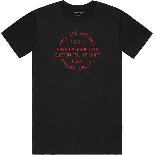 TLD TRIKO S KRÁTKÝM RUKÁVEM IMPRINT BLACK HEATHER (70169802)