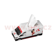 Krabička kapesníků ve tvaru dodávky ACI s maskotkou Olinou, 50 ks Krabička kapesníků ve tvaru dodávky ACI s maskotkou Olinou, 50 ks