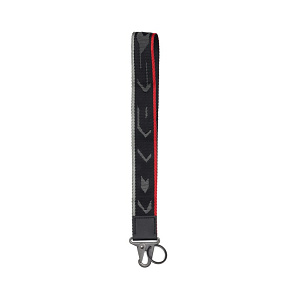 klíčenka KEY HOLDER SHORT, SPIDI (černá/šedá) klíčenka KEY HOLDER SHORT, SPIDI (černá/šedá)