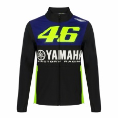 Mikina Valentino Rossi VR46 YAMAHA černo/modrá 362309 Mikina Valentino Rossi VR46 YAMAHA černo/modrá 362309