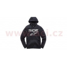 mikina RIDE 2.0 FLEECE, ALPINESTARS (černá/bílá) mikina RIDE 2.0 FLEECE, ALPINESTARS (černá/bílá)