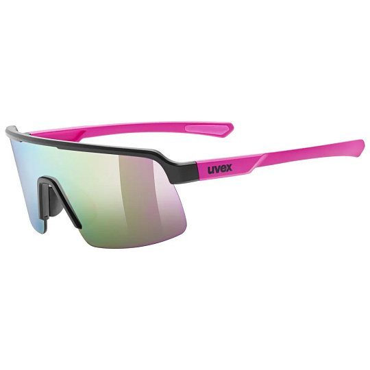 UVEX BRÝLE DYRT JR. BLACK-PINK MATT / MIR.PINK (S5340082316)