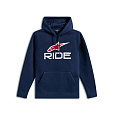 mikina RIDE HOODIE 3, ALPINESTARS (modrá/bílá/červená/)