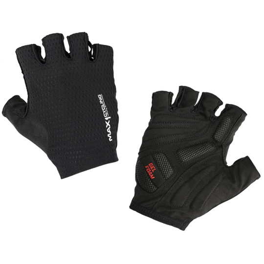 krátkoprsté rukavice MAX1 Ryder vel.M černé krátkoprsté rukavice MAX1 Ryder vel.M černé