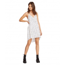 Dámské šaty Volcom Vol Dot Com Dress White Dámské šaty Volcom Vol Dot Com Dress White