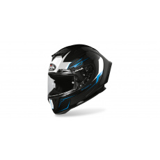 přilba GP 550S VENOM, AIROH (bílá/černá/modrá) přilba GP 550S VENOM, AIROH (bílá/černá/modrá)