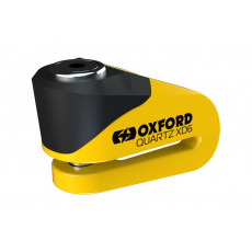 zámek kotoučové brzdy Quartz XD6, OXFORD (žlutý/černý, průměr čepu 6 mm) zámek kotoučové brzdy Quartz XD6, OXFORD (žlutý/černý, průměr čepu 6 mm)