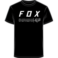 Pánské triko Fox Non Stop Ss Tech Tee Black Pánské triko Fox Non Stop Ss Tech Tee Black