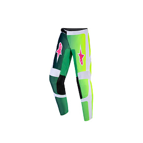kalhoty FLUID PORTL YOUTH, ALPINESTARS, dětské (zelená/bílá/černá) 2026