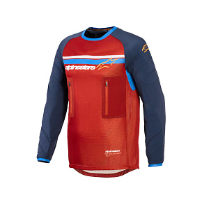 dres MAXDURA DUAL, ALPINESTARS (oranžová/tmavě modrá) 2027