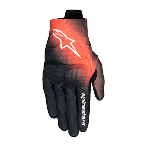 rukavice REEF V2, ALPINESTARS (černá/červená fluo/bílá) 2027