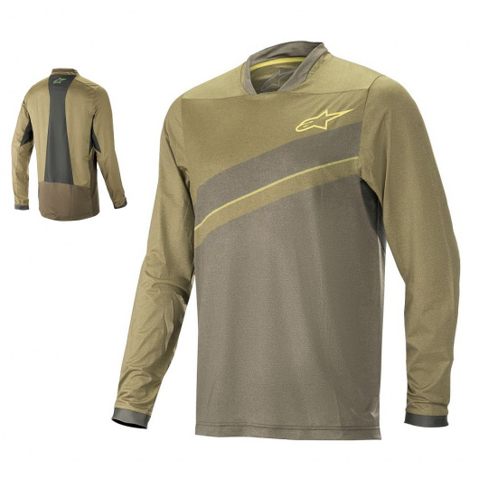 Alpinestars ALPS 8.0 L/S Jersey dres Military Green Grape Leaf